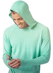 UPF 50+ Sun Protection Hoodie Shirt- Willit Men
