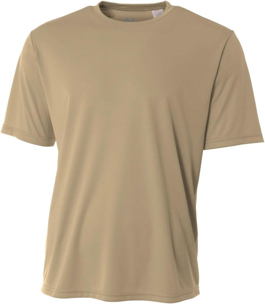Cooling Short Sleeve Crew Performance Tee -A4 for Men's