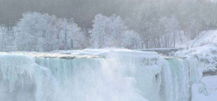 Niagara Falls in December Weather