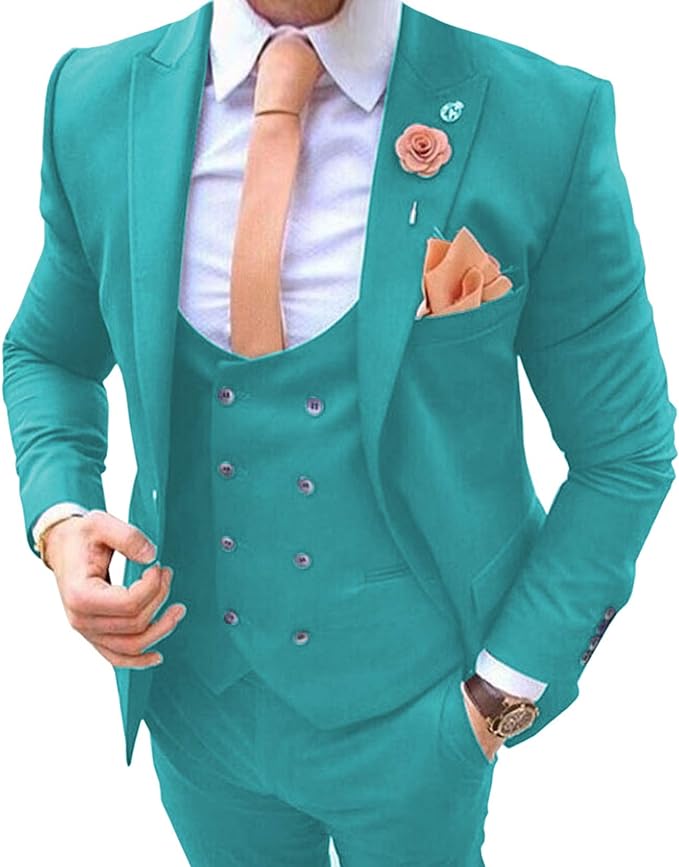 Lovee Tux Men's Winter Suits for Wedding Blazer