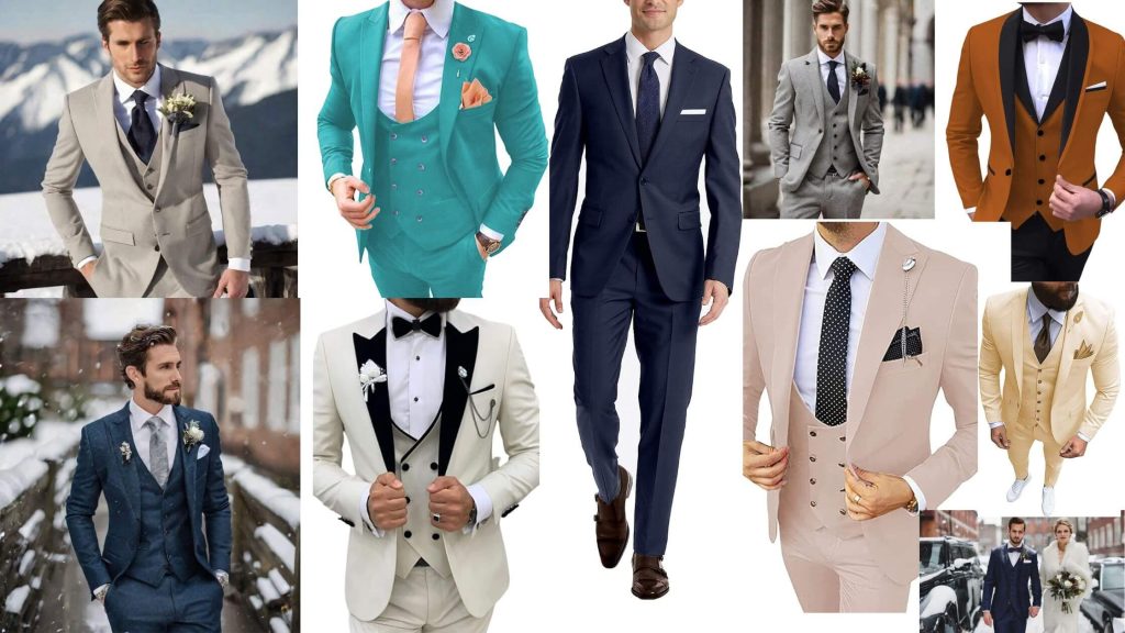 Winter Wedding Suits for Men
