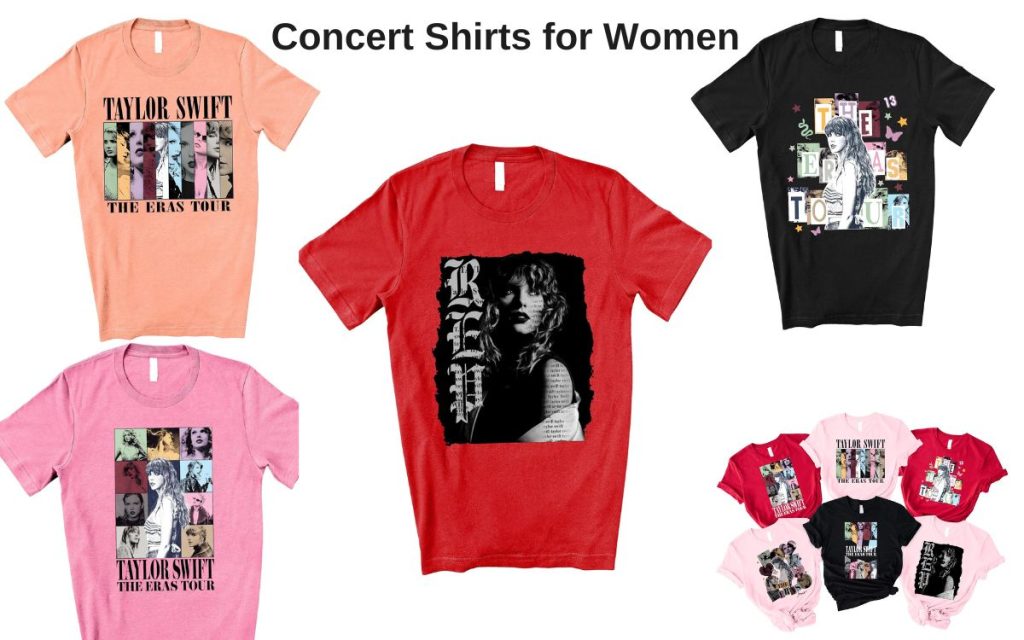 Concert Shirts for Women